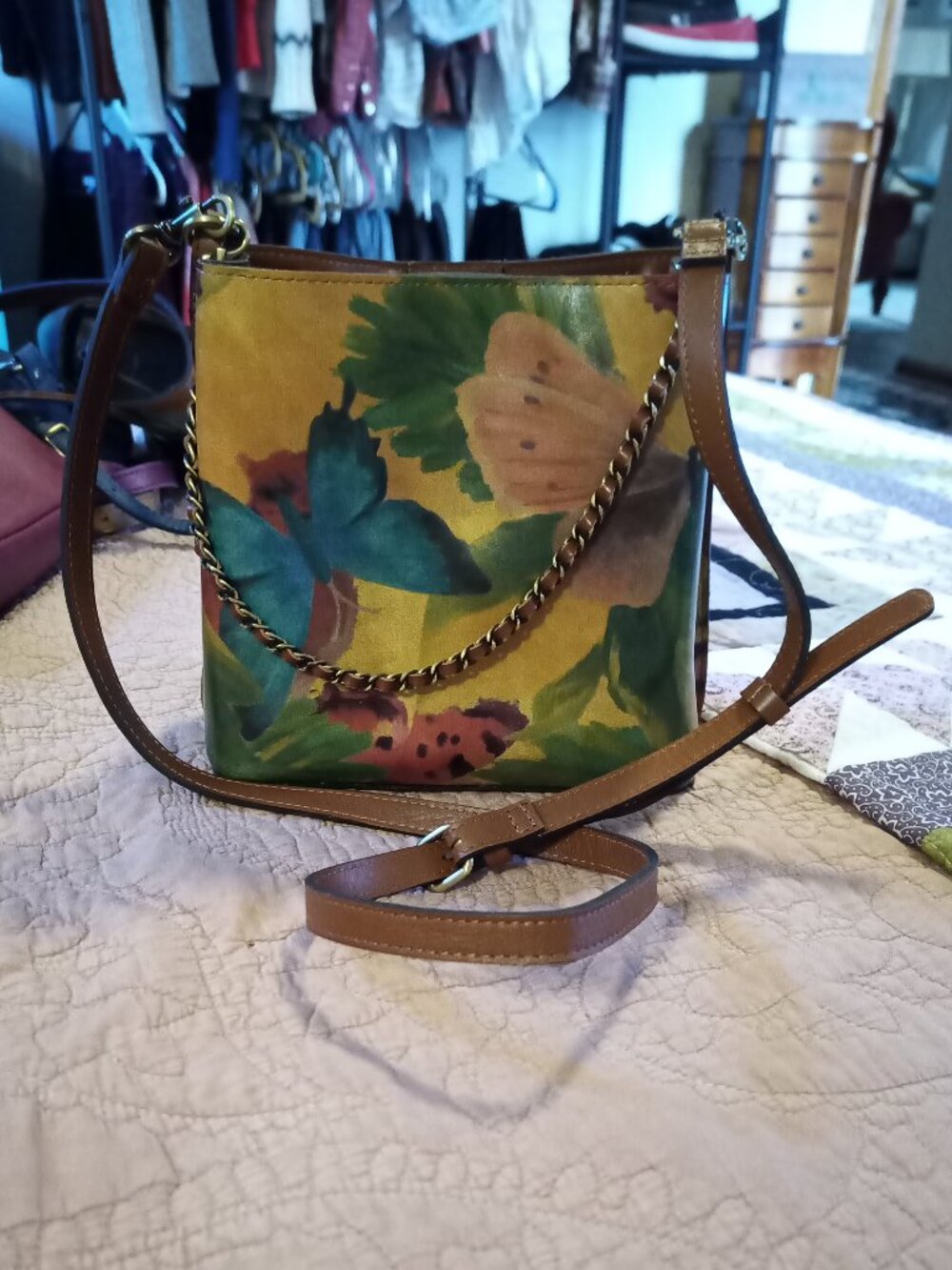 Patricia Nash Irving Bucket Bag